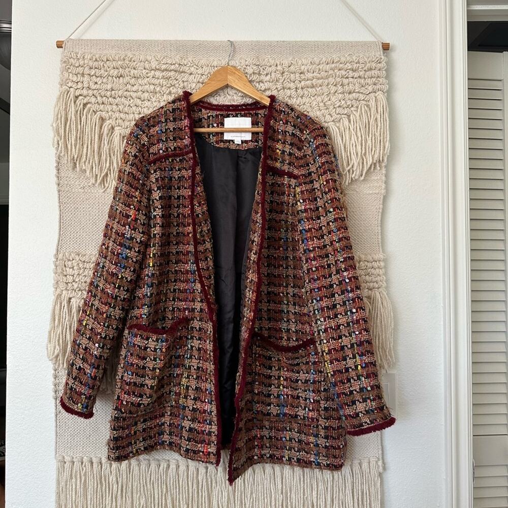 Ett:twa Harlequin Tweed Blazer